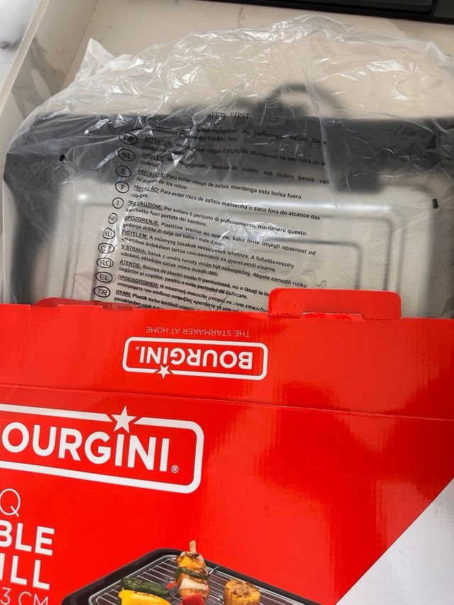 Barbacoa Eléctrica Mesa Bourgini