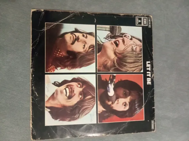 Vinilo The Beatles Let It Be EMI