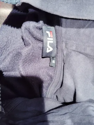 FILA hoodie full zip navy red vintage PRECIO TEMPO