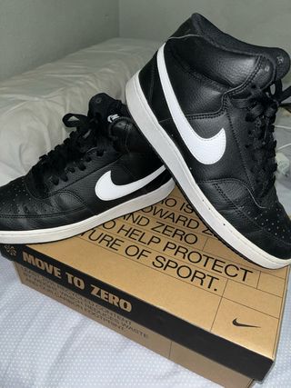 Nike Court Vision Mid Zapatillas Negras Talla 41