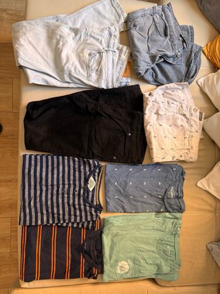 Pantalones largos/Bañadores/ Shorts/Cinturones