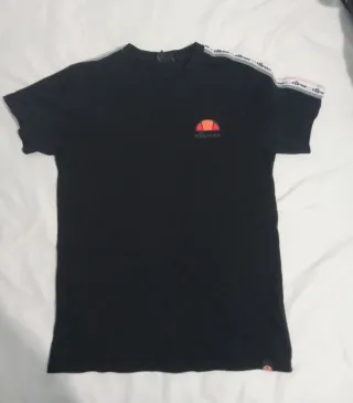 Camiseta Ellesse Negra Hombre