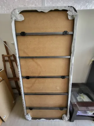 Somier tapizado 90x200x30