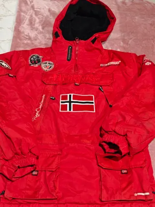 Chaqueta Geographical Norway Roja Talla XL