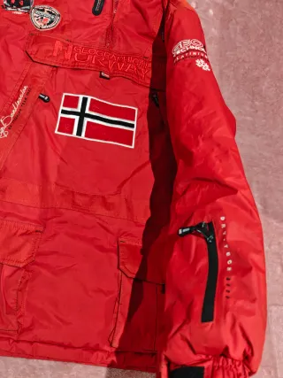 Chaqueta Geographical Norway Roja Talla XL