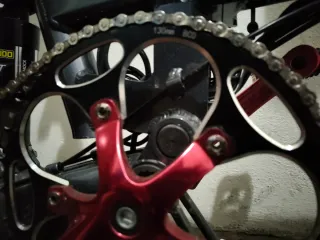 Bicicletta elettrica Fiido D2s con allarme e cinghie