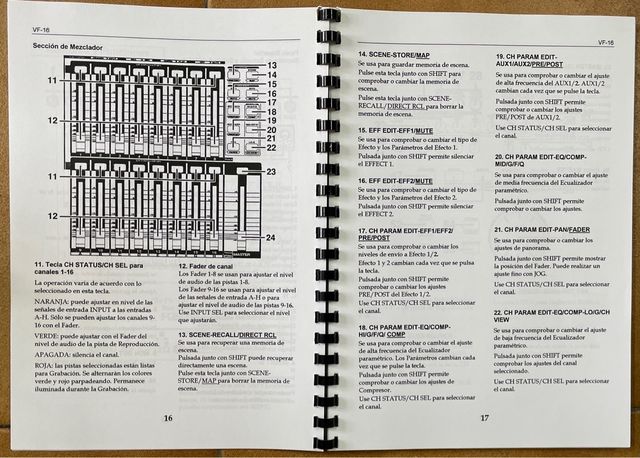 Fostex VF-16 Grabadora Digital Multitrack