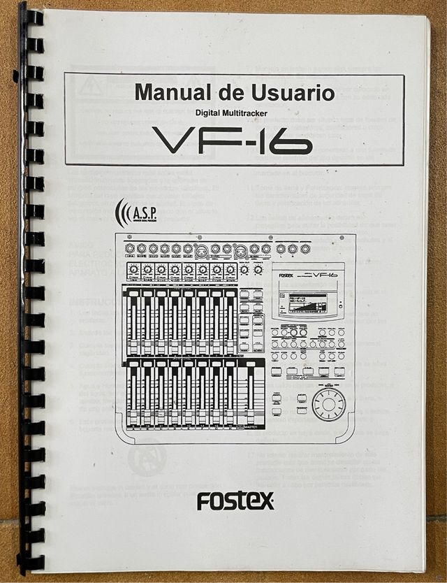 Fostex VF-16 Grabadora Digital Multitrack