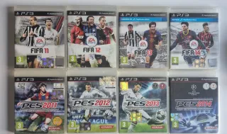 PS3 FIFA & PES Collection (8 Giochi)