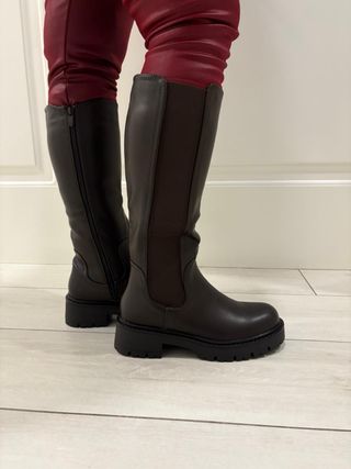 Stivali donna marroni tg 38 nuovo 