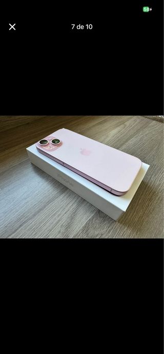 iPhone 15 128GB Rosa IMPOLUTO