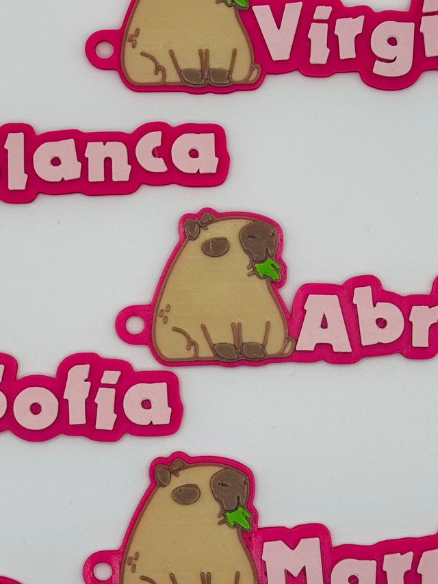 Se realizan llaveros personalizados