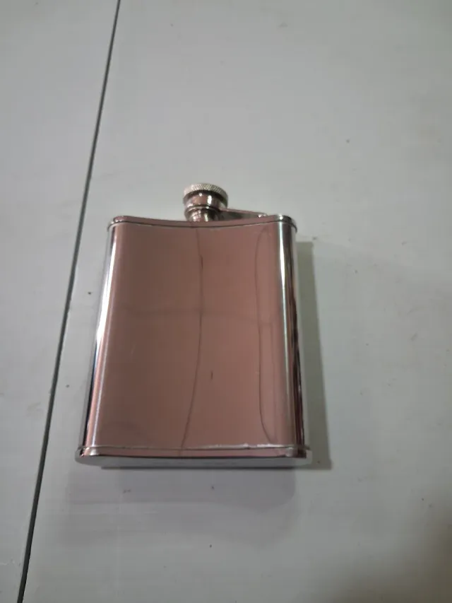 Petaca Acero Inoxidable Grabada