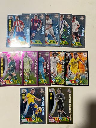 Cromos Panini Adrenalyn XL LaLiga 2016-17