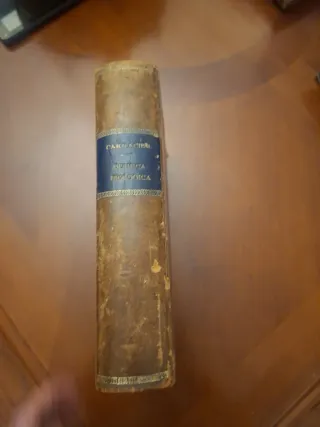 Libro antiguo Química Biológica Carracido