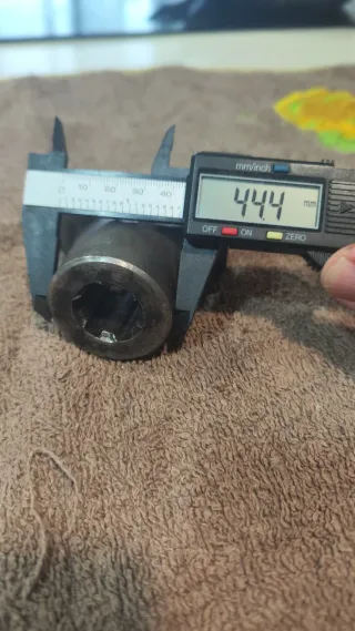 Cuerpo Cardan Rotovator Pasquali 6 Estrias