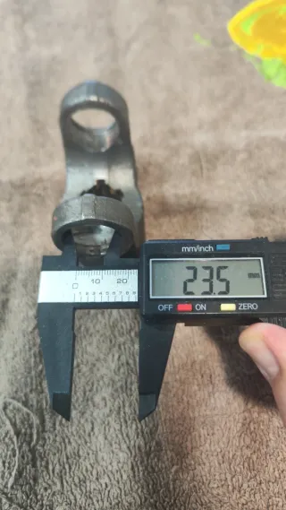 Cuerpo Cardan Rotovator Pasquali 6 Estrias