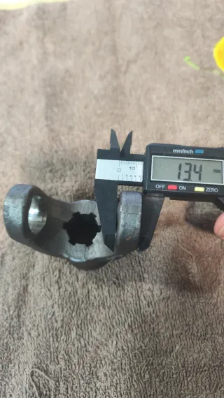 Cuerpo Cardan Rotovator Pasquali 6 Estrias