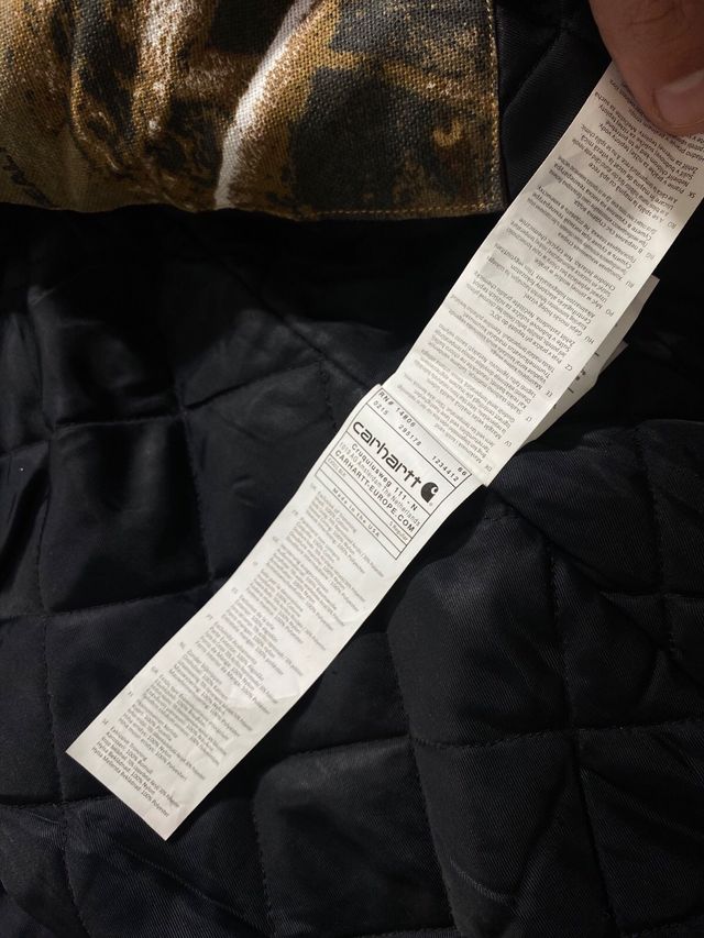 Chaqueta Carhartt Rework Realtree EDGE Camuflaje 