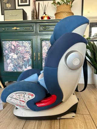 Silla coche Isofix azul