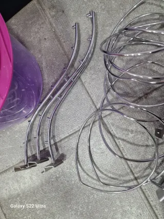 Ganchos para lamas de exposición