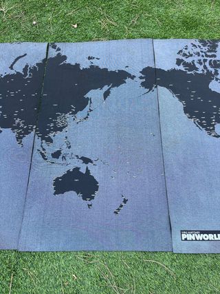 Mapa del mundo decorativo 