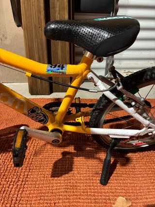 Bicicleta Infantil Woom 16 Amarilla