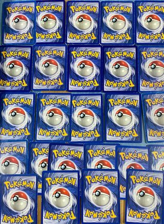 30 cartas pokémon FOSSIL inglés SIN REPETIR