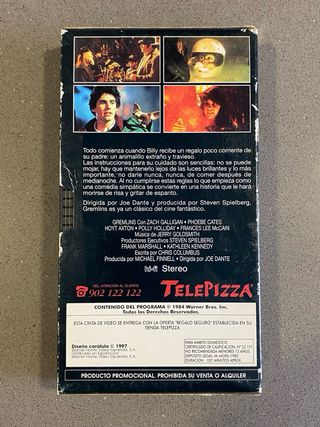 Gremlins VHS (Español)