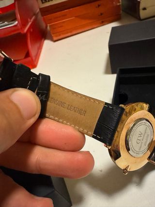 Orologio Daniel Wellington Pelle Nera Oro