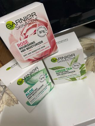 Garnier Skinactive Crema Hidratante 3 uds x28