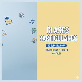 Clases particulares para la ESO y Bachillerato.