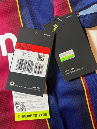 Camiseta Barça 2017/18 Niño L