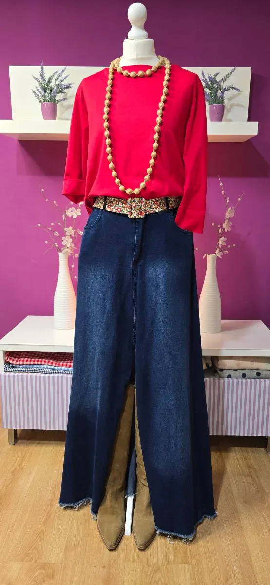 Falda vaquera JOT Talla M/L con elastano