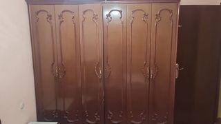 Armario ropero 6 puertas madera
