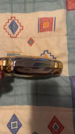 Bolso de fiesta dorado y plateado