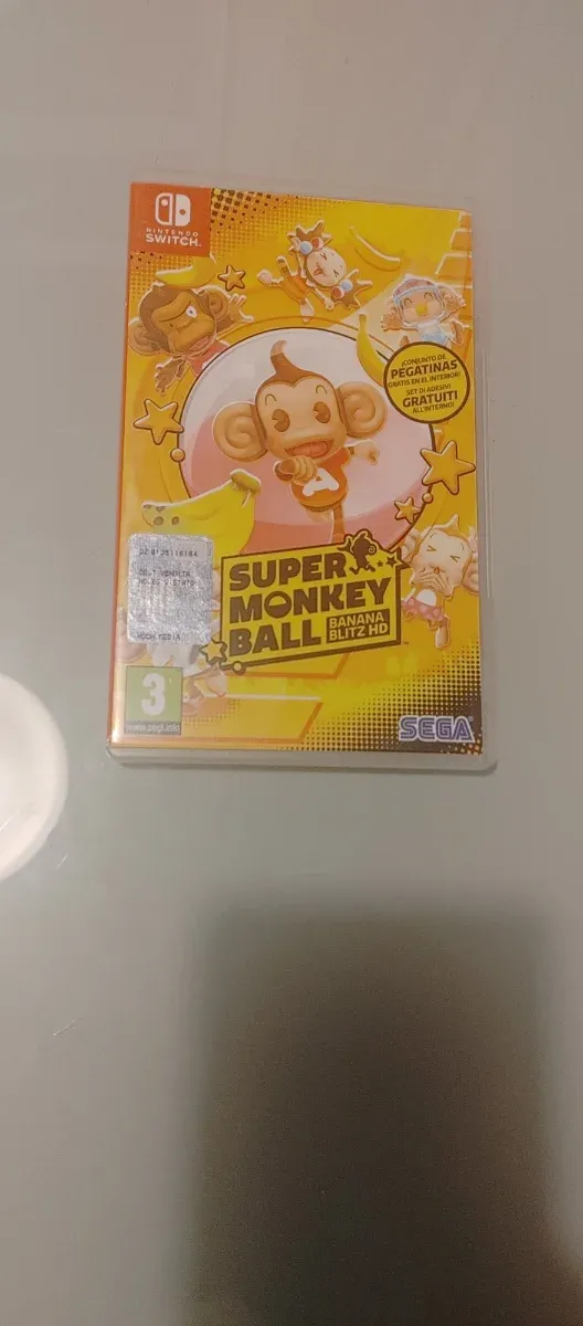 Juego Nintendo Switch Super Monkey Ball Banana Bli