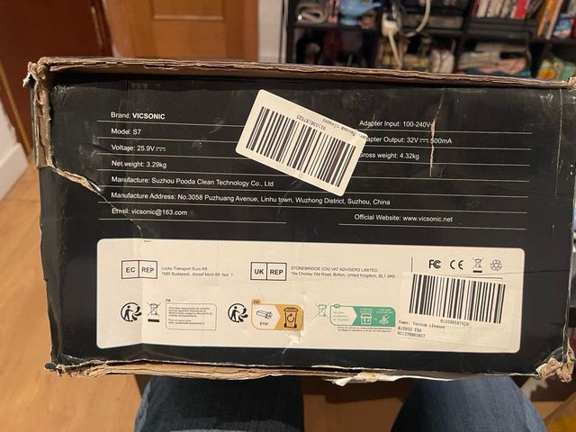 Aspiradora Vicsonic S7 Inalámbrica OLED