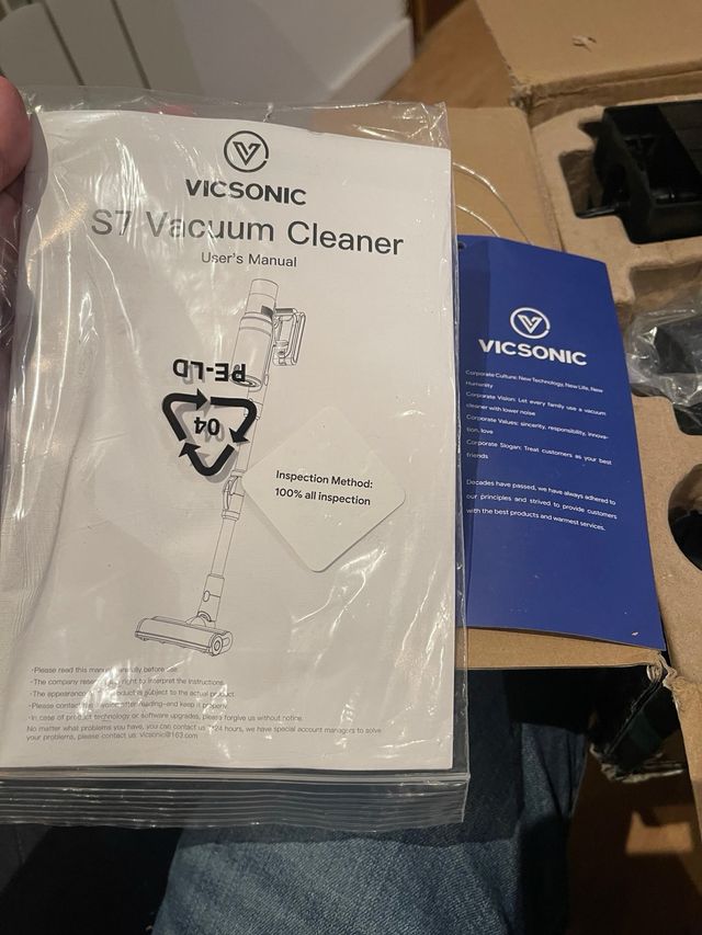 Aspiradora Vicsonic S7 Inalámbrica OLED