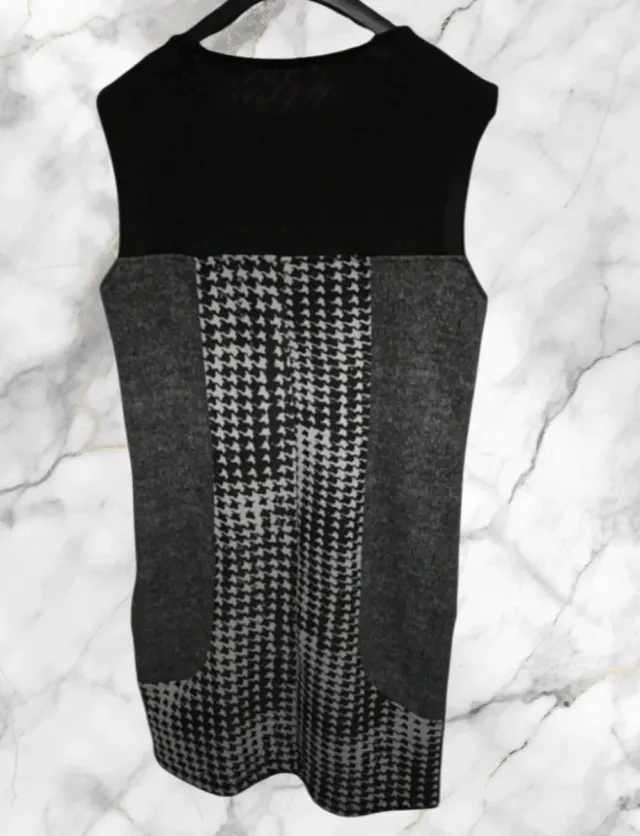 Tubino invernale fantasia pied-de-poule