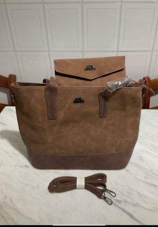 Borsa Baci & Abbracci marrone