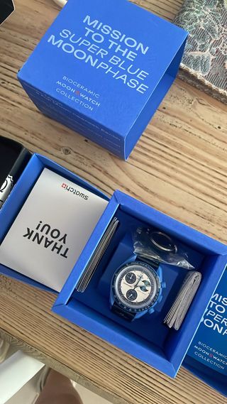 Swatch Omega Mission to the Super Blue