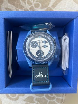 Swatch Omega Mission to the Super Blue
