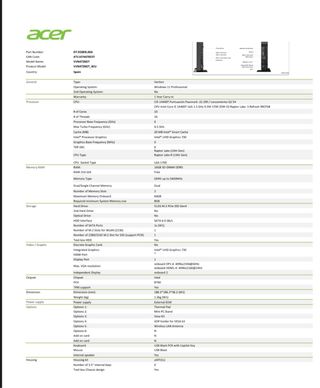 Ordenador Acer VN4720GT Nuevo + pantalla 23.8