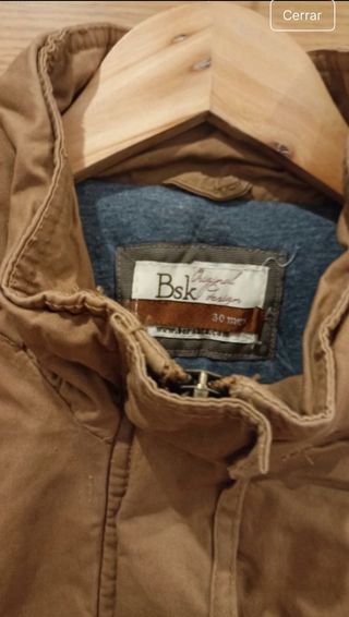 Chaqueta Bershka marrón
