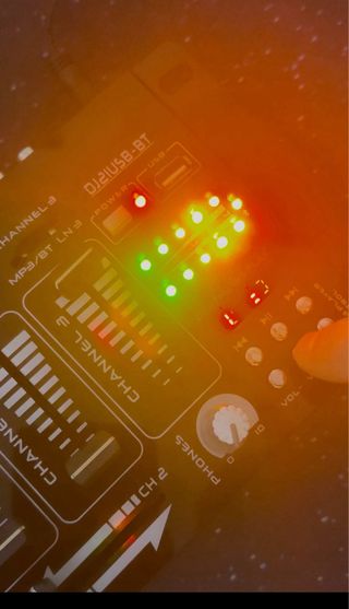 Ibiza DJ21USB-BT Mezclador DJ con USB y Bluetooth