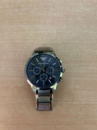 Emporio Armani Cronógrafo - Silver - Coloured