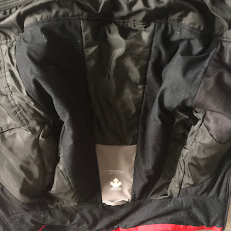 Casaco Junior Downhill Ski Vermelho/Preto