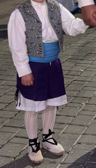 Traje Regional Saragüell 2-4 años