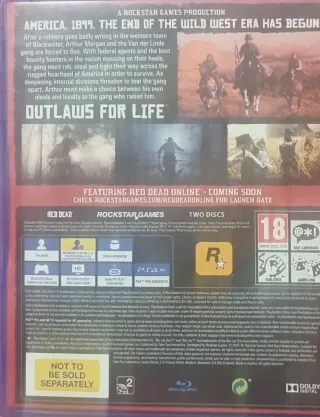 PS4 Red Dead Redemption 2